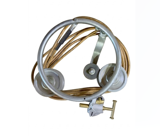 [YY-PAT-AC] Yoyo Puesto A Tierra PAT para acero Chicote 35m2x5m